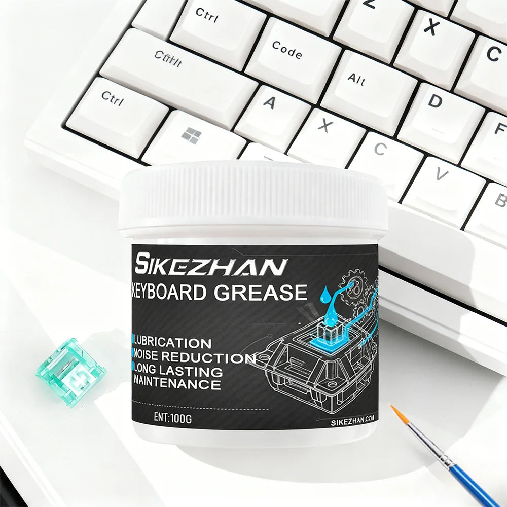 Mechanical Keyboard Switch Lube Grease Stabilizer Lubricant Oil for Custom DIY Keyboards Linear Tactile Switches Stabs Peaceful Pleasures Health and Wellness