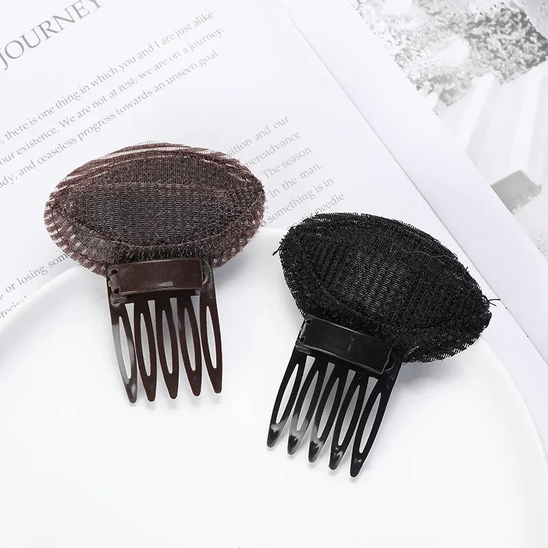 Invisible Fluffy Sponge Hair Clip Front Hair Line Volume Base Puff Cushion Hair Clips Bun Hair Styling Tool Women Hair Hairpin Peaceful Pleasures Health and Wellness