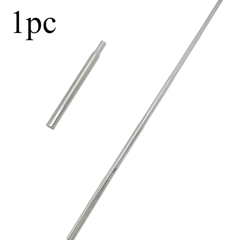 Extendable Fire Blowing Pipe | Stainless Steel Camping Tool Camping Fire Tool Peaceful Pleasures Health and Wellness 1pc