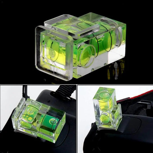 3-Axis Hot Shoe Bubble Spirit Level for DSLR Cameras Camera Spirit Level Oasis Select