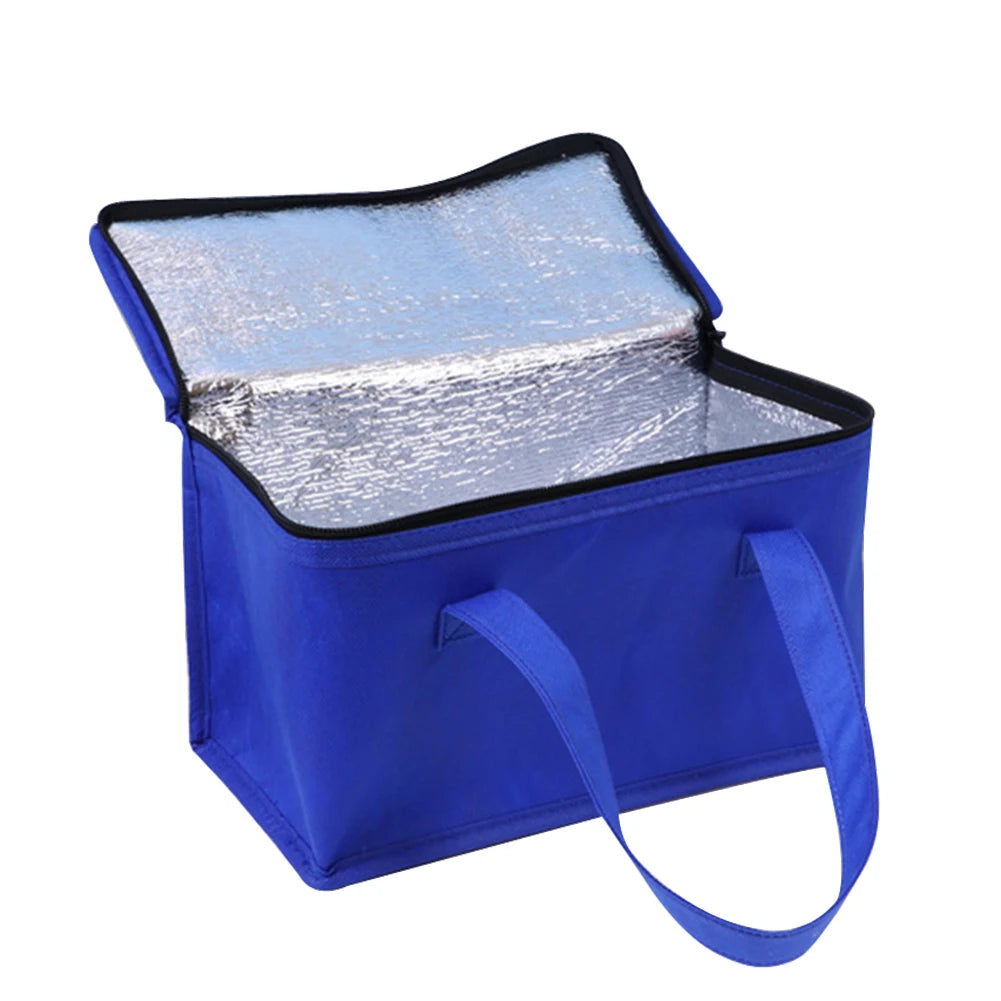Insulated Picnic Bag – Thermal Food & Drink Carrier Peaceful Pleasures Health and Wellness 21X14X17 Blue france