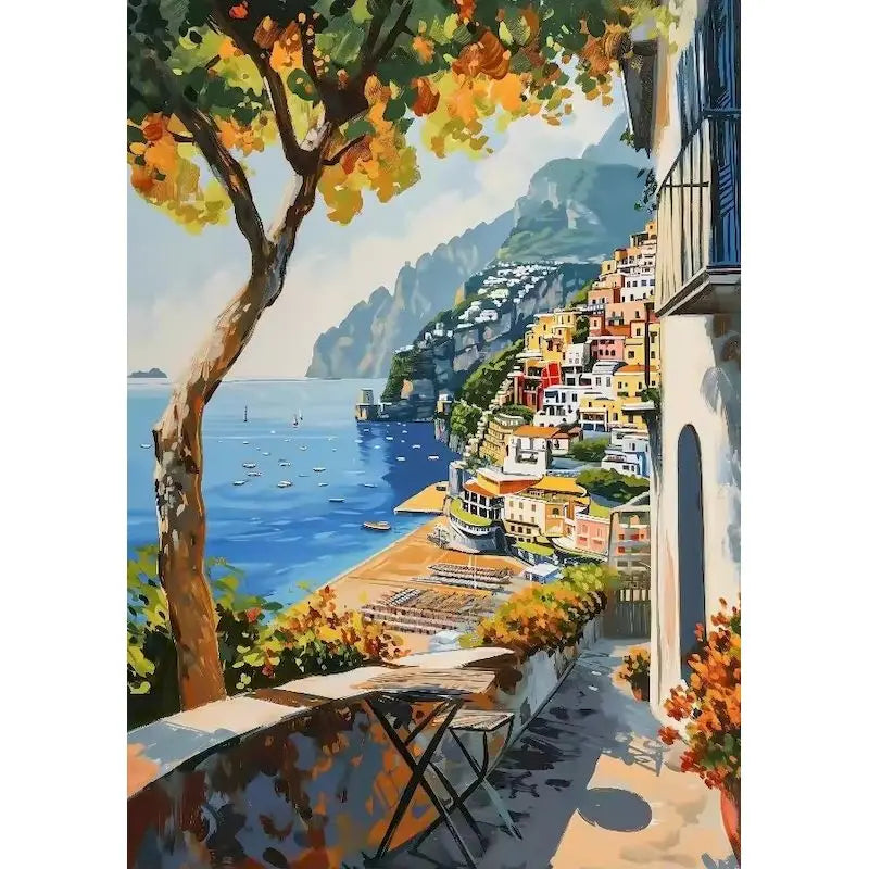 Art Decor Paintings for Living Room, Bedroom, Perfect as Gifts Peaceful Pleasures Health and Wellness 11-4 40x50cm Unframed