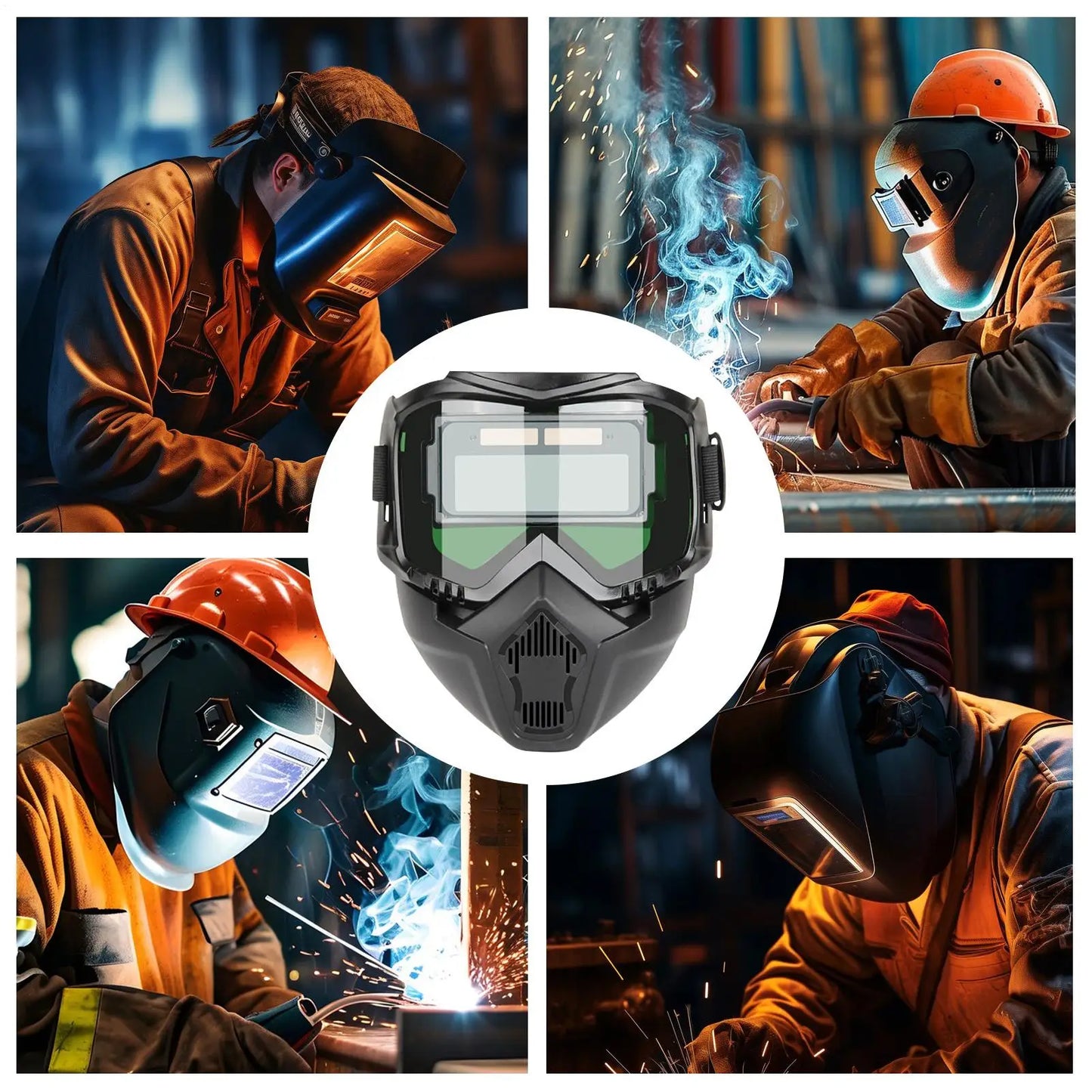 Auto Darkening Welding Helmet – Breathable & Adjustable
