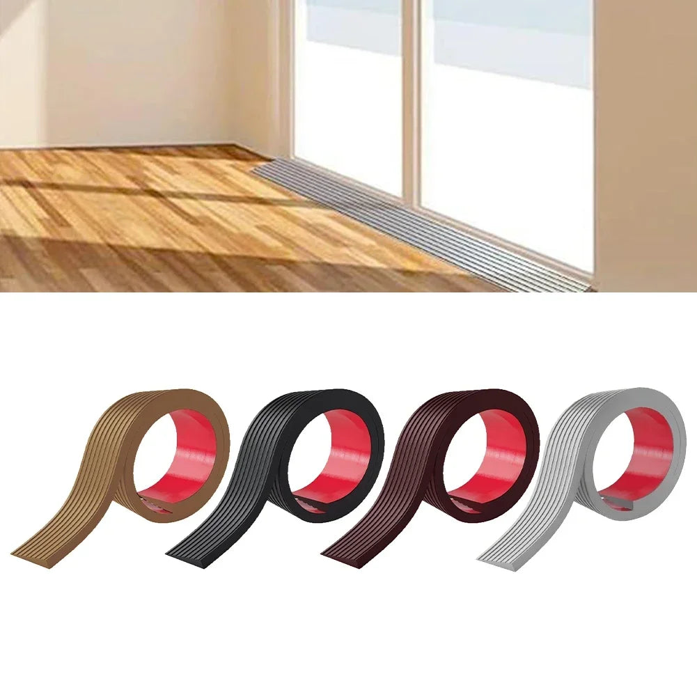 Rubber Door Threshold Ramp | Floor Transition Strip 4 Colors