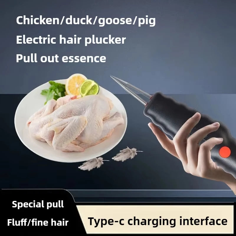 Multifunctional Automatic Handheld Household Electric Poultry Hair Removal Machine For Chicken Duck And Goose Peaceful Pleasures Health and Wellness