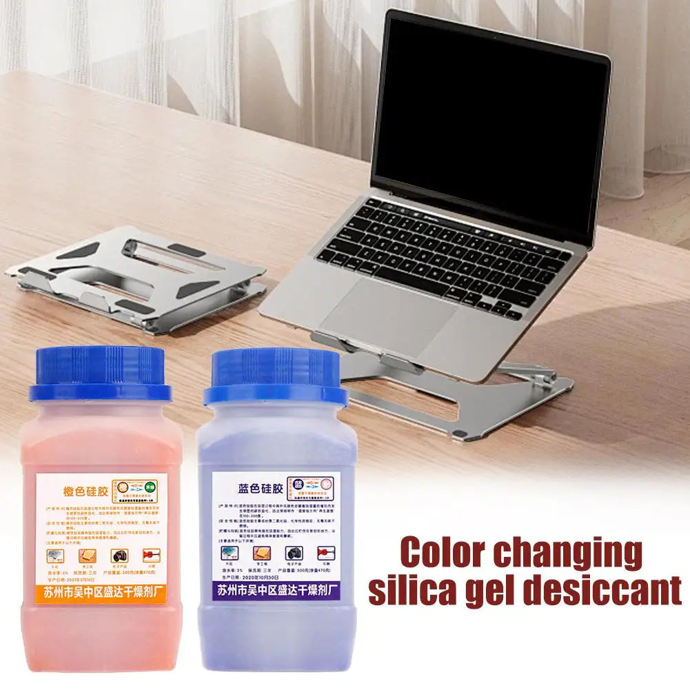 500g Waterproof Silica Gel Moisture Absorber for Storage Peaceful Pleasures Health and Wellness