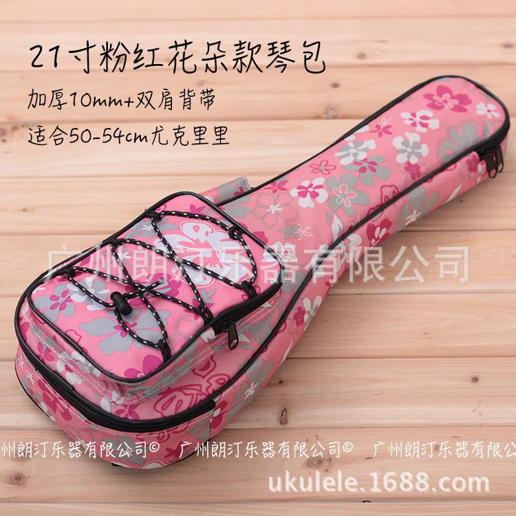 21- Fashion Portable Ukulele Bag Sponge Lining Protector Mini Guitar