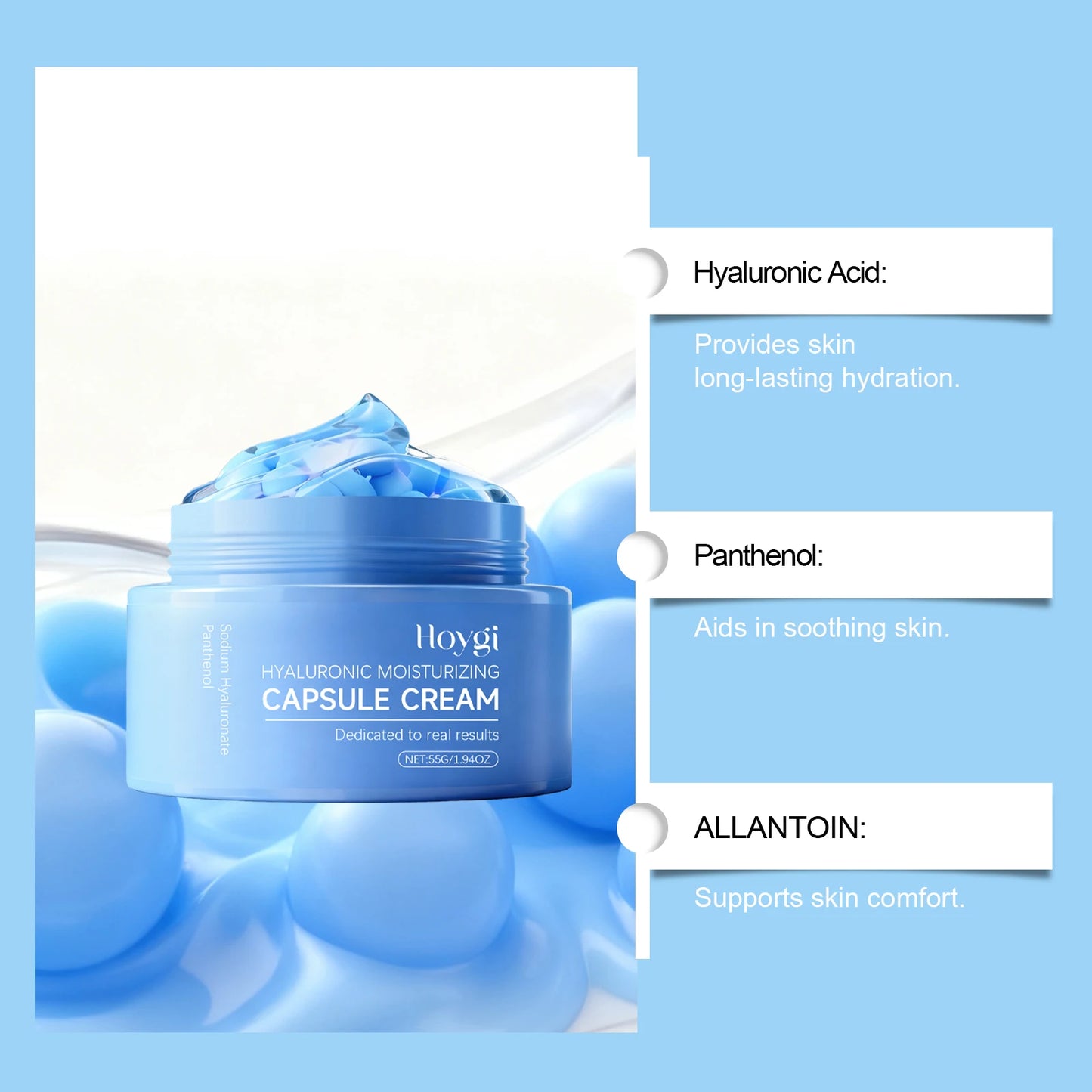 Hyaluronic Acid Capsule Cream – Deep Hydration & Barrier Repair