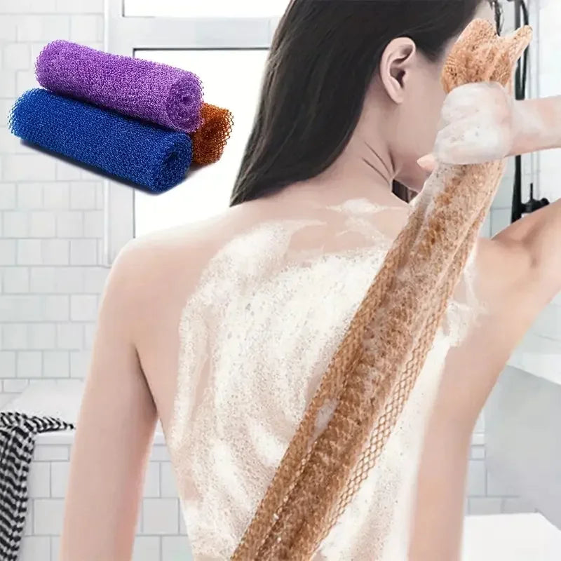 African Exfoliating Mesh Bath Scrub Loofah – Double-Sided