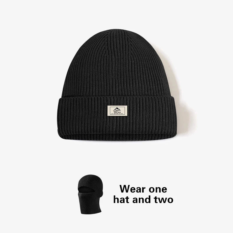 2-in-1 Balaclava Ski Mask Beanie | Windproof Winter Face Hat