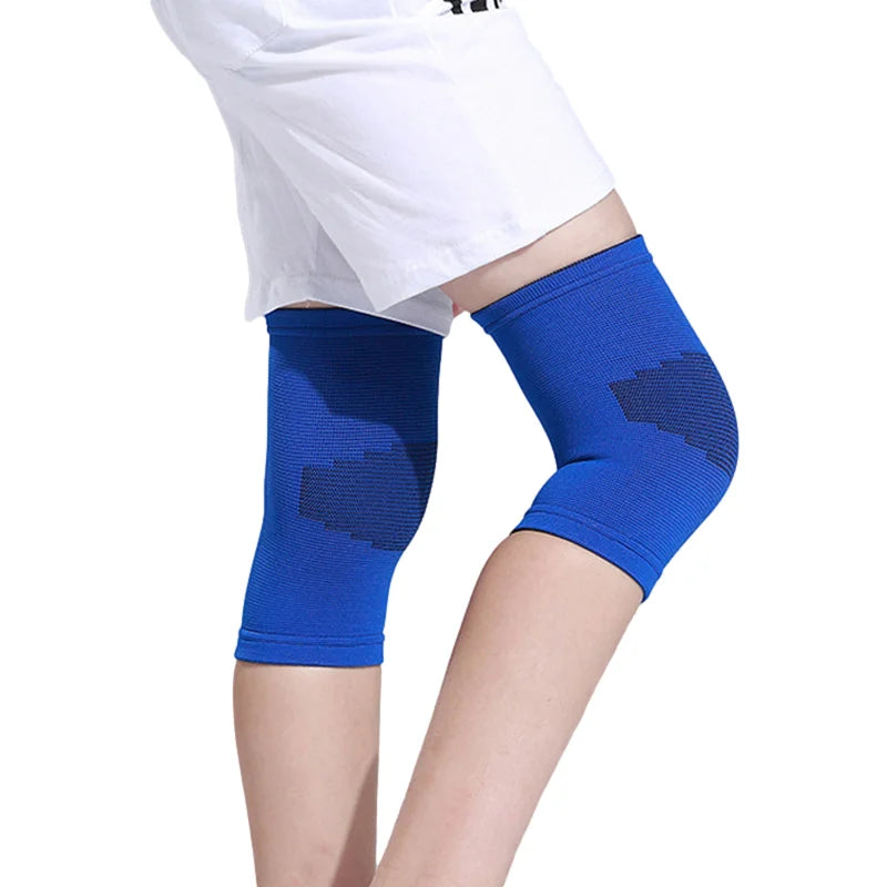 1 Pair Kids Compression Sleeves Foot Arch Support,Kids Children Ankle Brace,Plantar Fasciitis Sock for sprained ankle or sports Peaceful Pleasures Health and Wellness 1Pair-bule-knee S (20KG)