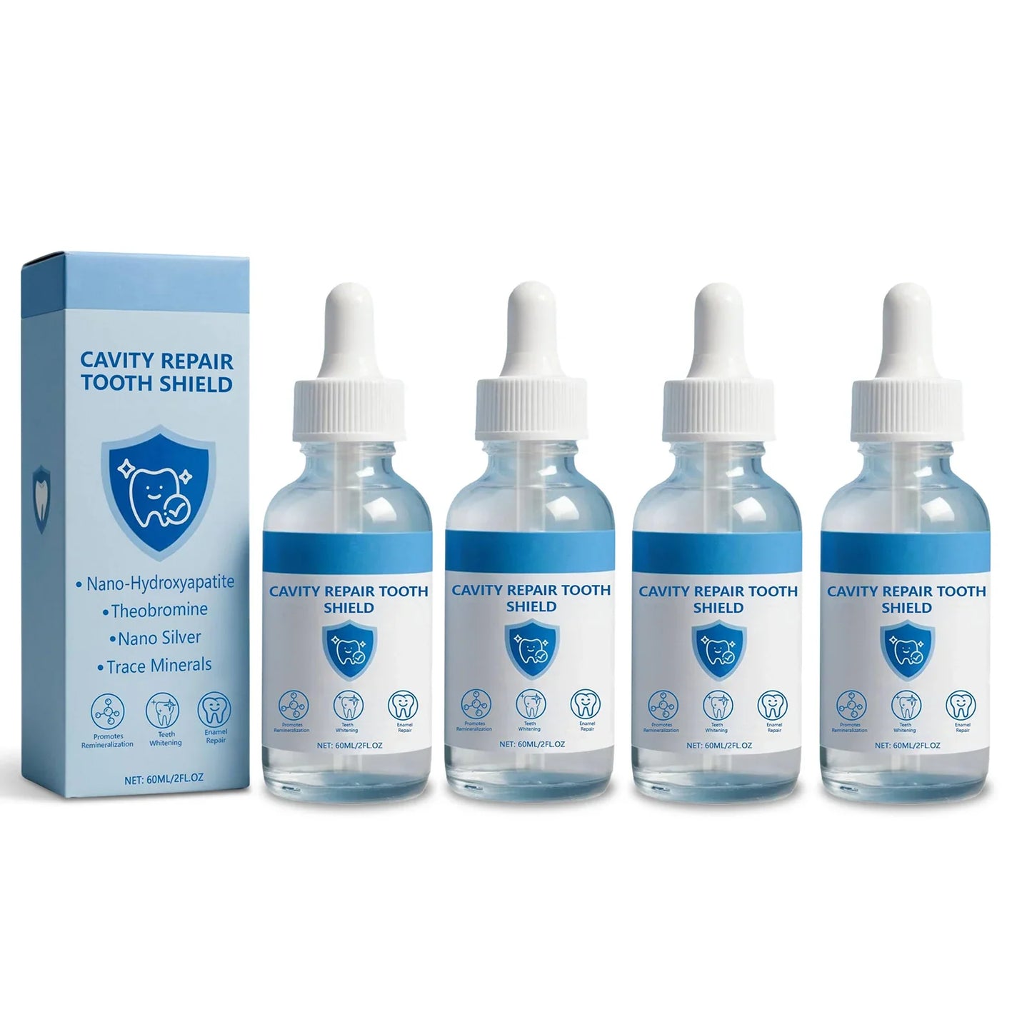 60ml Teeth Whitening Polish – Stain Remover & Enamel Care