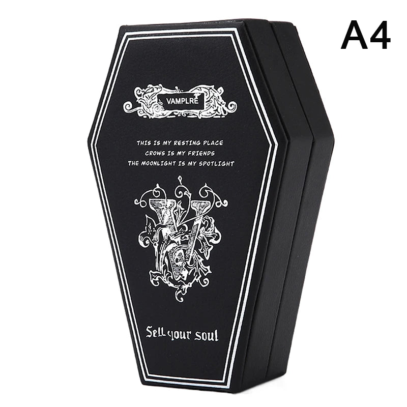 Gothic Coffin Jewelry Box | Multi-Compartment Organizer & Gift