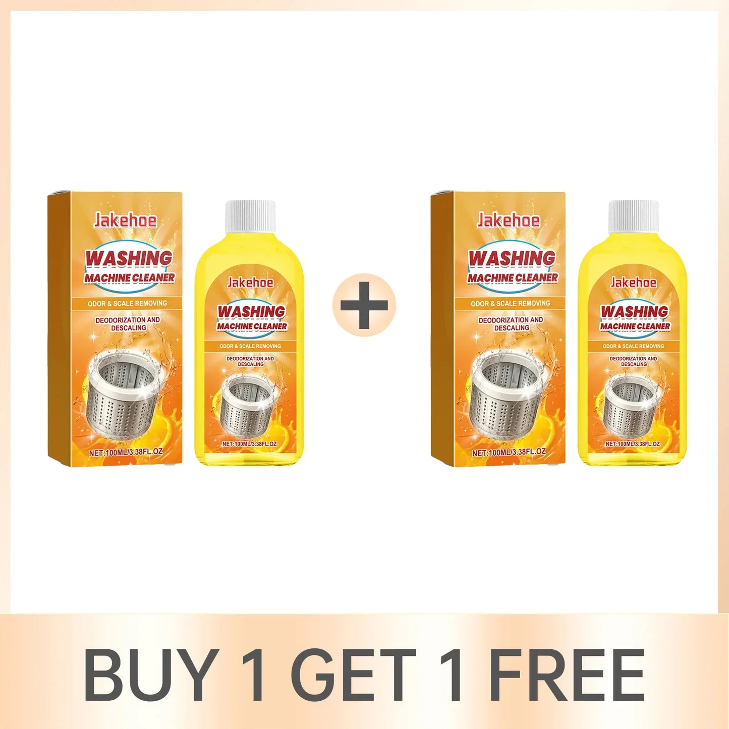Jakehoe Washing Machine Cleaner – Deep Clean Inner Drum 100ml