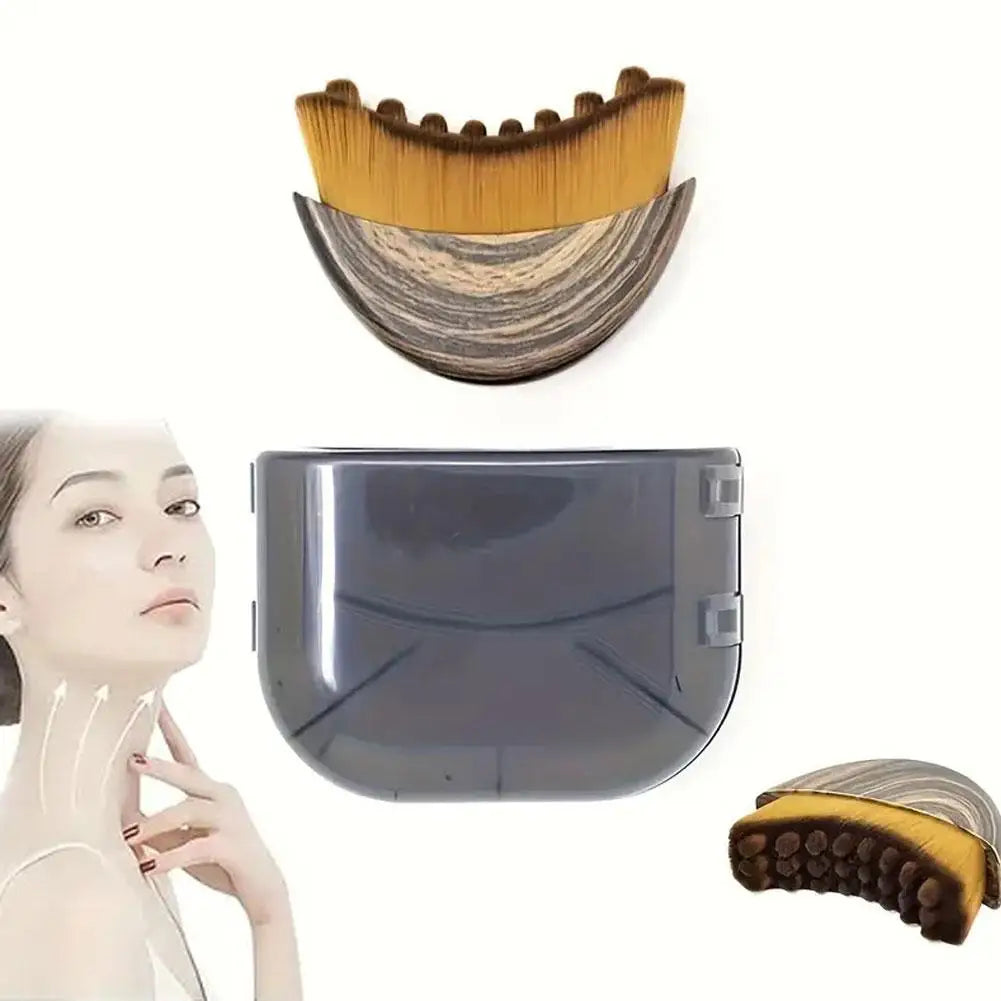 Lymphatic Facial Scraping Massage Brush – Sculpt & Depuff