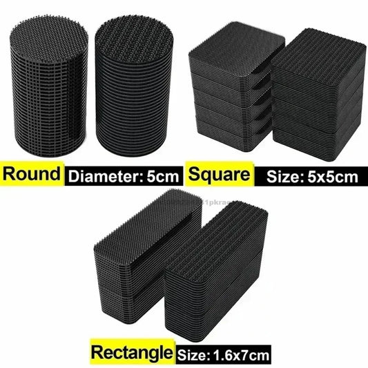 Heavy Duty Self-Adhesive Hook & Loop Fastener Strips | No Holes Adhesive Fastener Strips Oasis Select