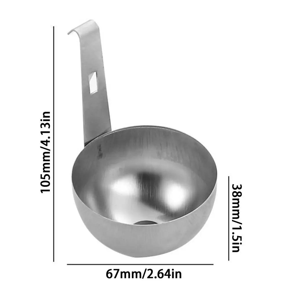 Stainless Steel Egg Poacher | Perfect Poached Egg Maker Tool