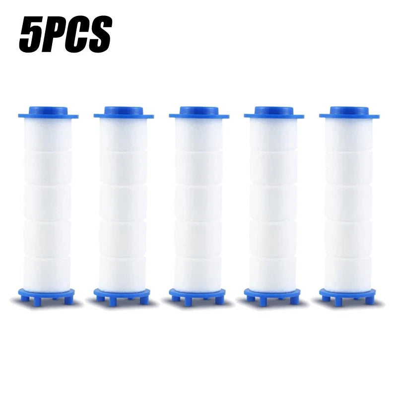 50-Pack Shower Head Filter Cartridges | PP Cotton Water Purifier