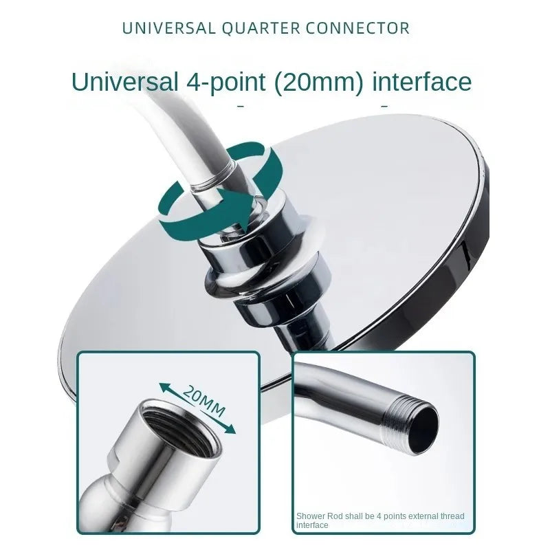 Brass Swivel Ball Joint Connector for Rainfall Shower Head