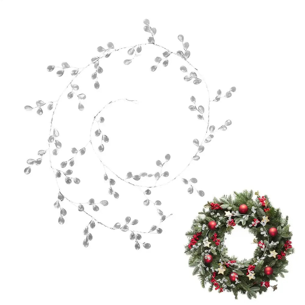 Crystal Bead Garland – Sparkling Pendant for Mantel & Porch