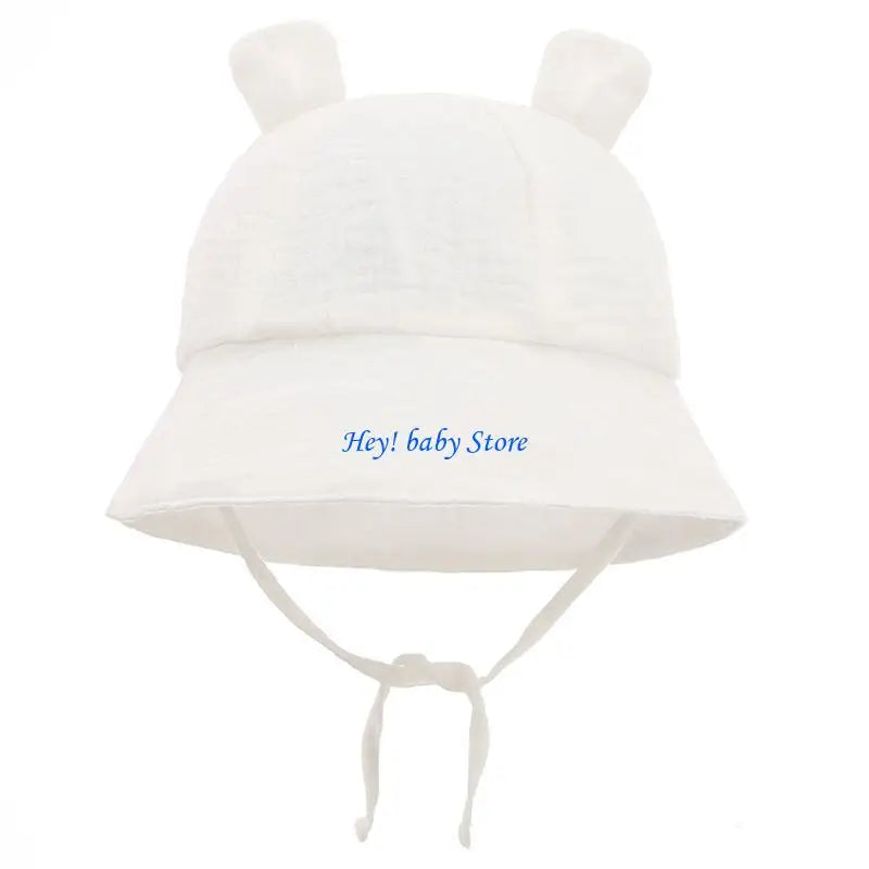 Baby Wide Brim Sun Hat | Soft Breathable UPF Bucket Cap 3–12M
