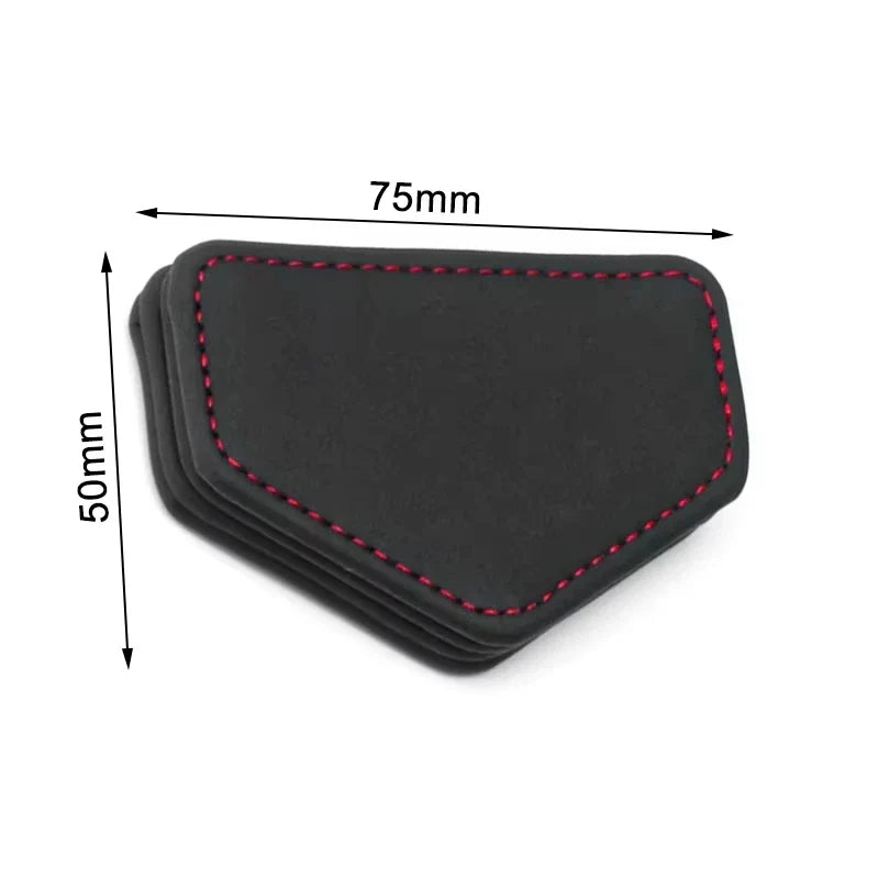 Magnetic PU Leather Seat Belt Clip Adjuster | Universal Fit