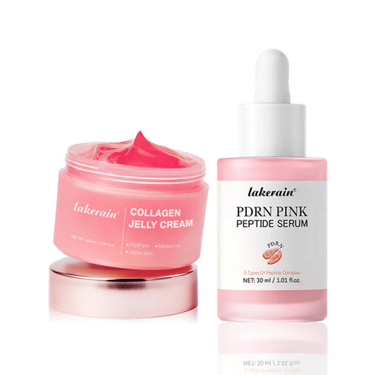 Salmon DNA PDRN Peptide Serum & Collagen Jelly Cream Set Face Serum & Cream Set Oasis Select 1set