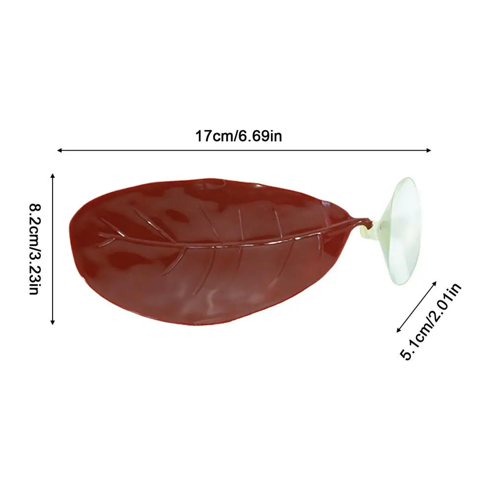 Realistic Aquarium Leaf Decor Suction Cup | Fish Tank Plant