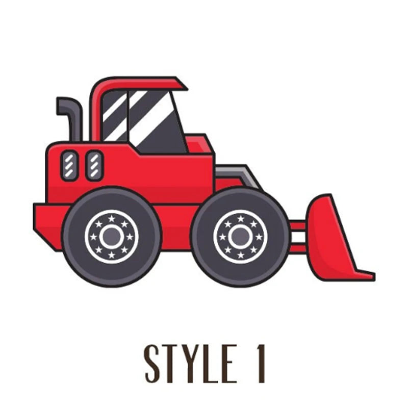 Personalized Tractor Pencil Case | Kids Zipper Pouch School Gift Personalized Pencil Case Peaceful Pleasures Health and Wellness custom A 15.5x22.5x4.5cm tell us the name