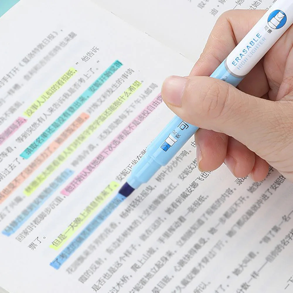 Erasable Highlighter Pen Creative Graffiti Hand Account Student