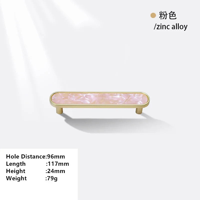 Zinc Alloy Cabinet Drawer Knob – Modern Shell Handle