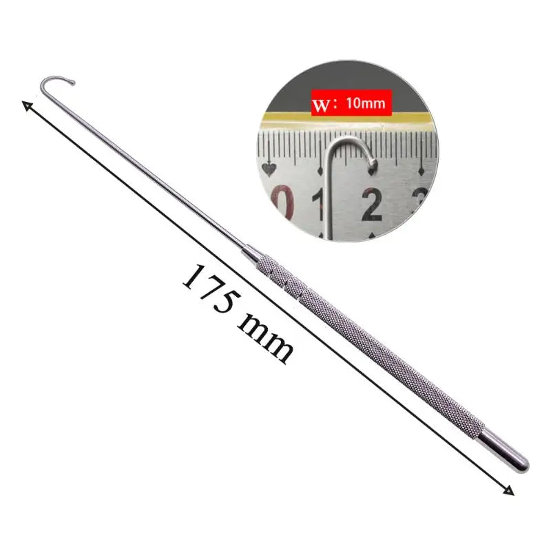 Spay Hook Surgical Instrument – Ball Tip, Stainless Steel, Multi-Size