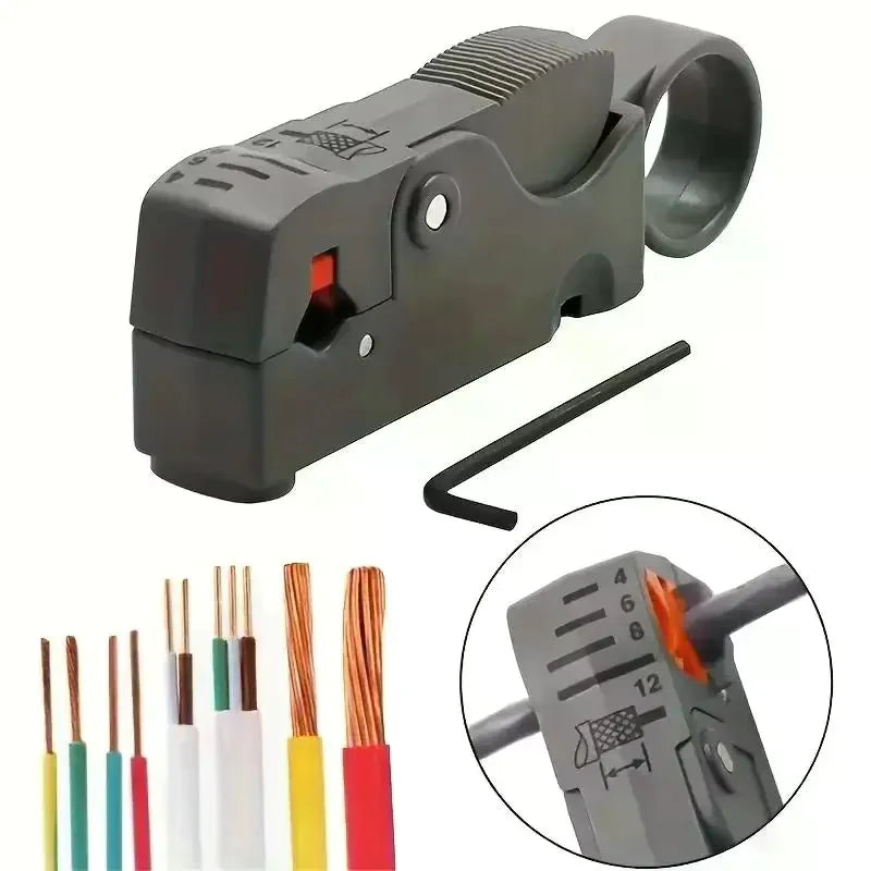 4-in-1 Automatic Wire Stripper Cutter & Crimping Tool Wire Stripping Tool Peaceful Pleasures Health and Wellness