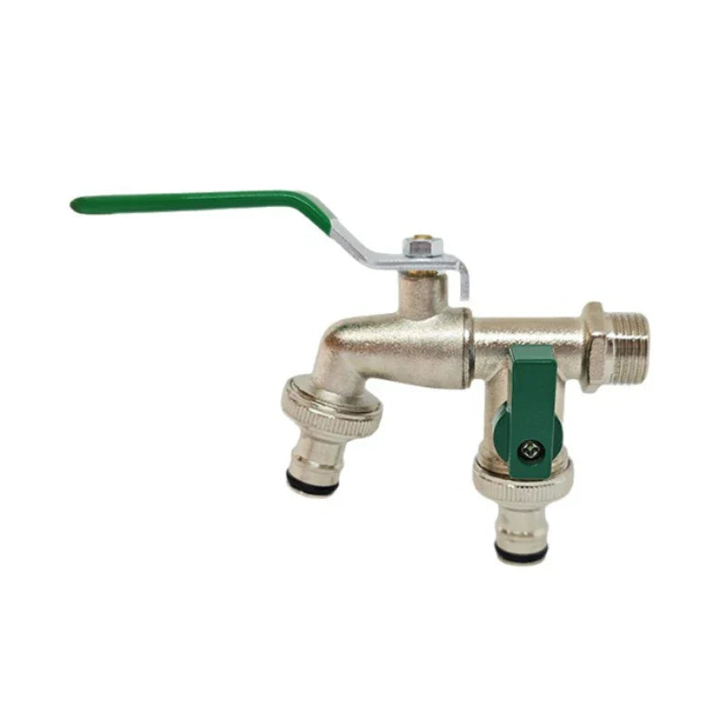 Zinc Alloy Garden Bibcock Faucet | 90° Lever Handle Tap