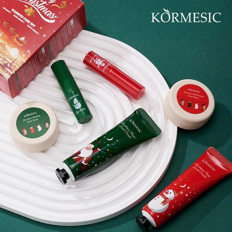 Christmas Hydrating Body Care Gift Set – Hand, Lip, Foot & Body