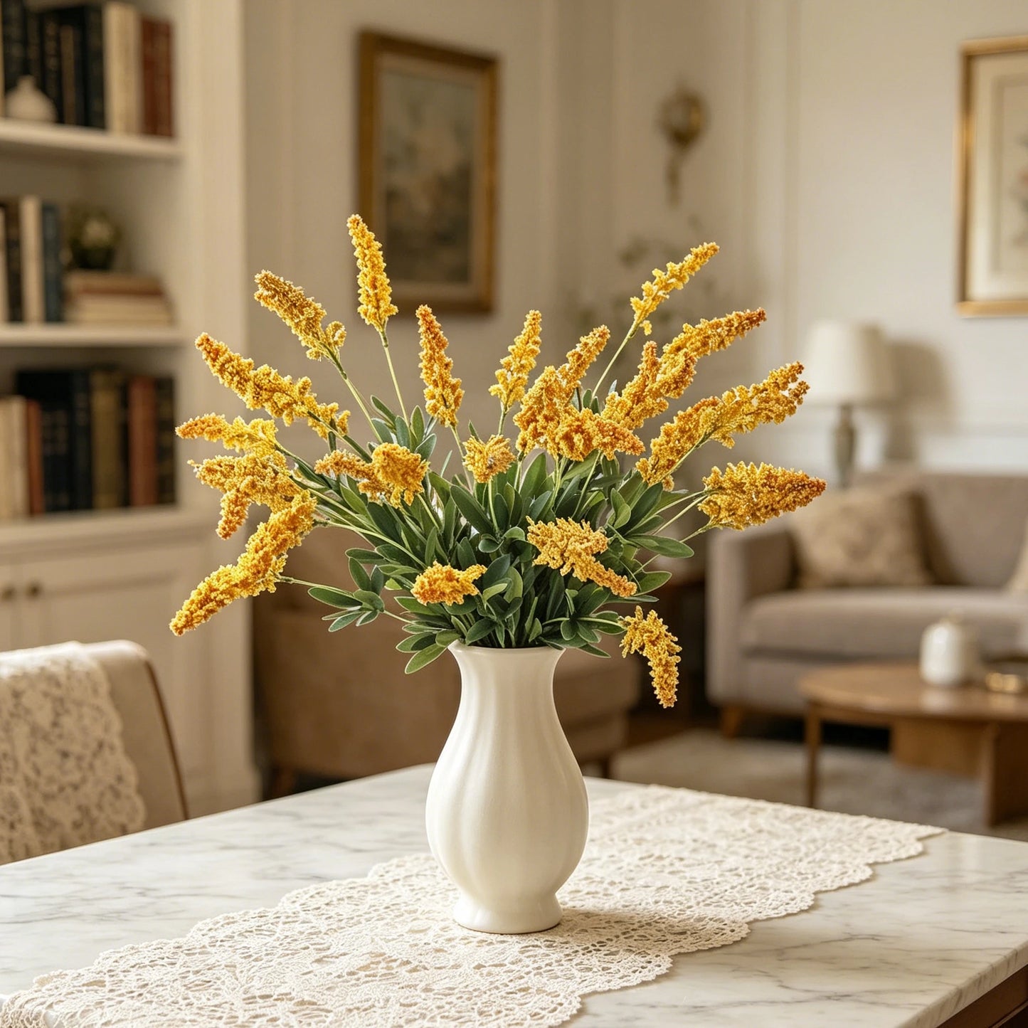 Artificial Silk Butterfly Orchid Bouquet – Wedding & Home Decor