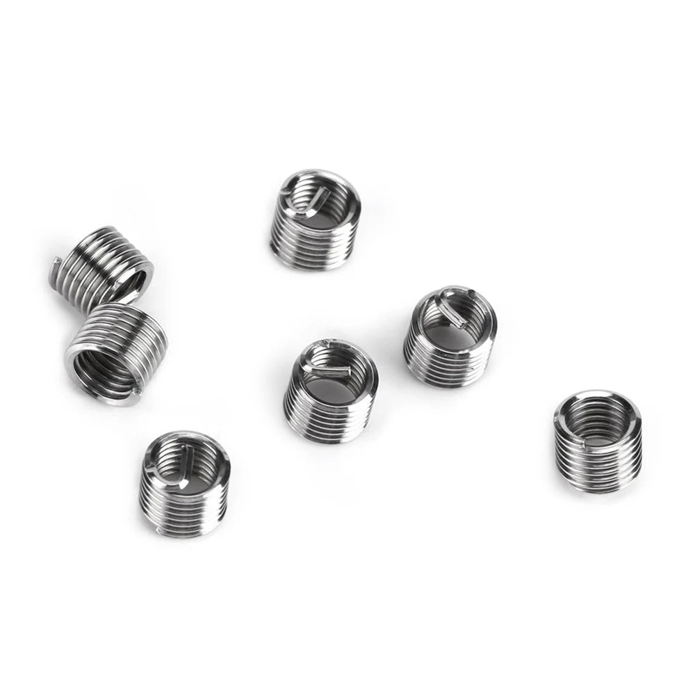 30-Pc Metric Thread Repair Insert Kit M3–M11 Steel Coil Tool