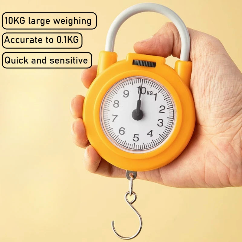 Portable Hanging Kitchen Scale 10kg | Precise & Compact Portable Hanging Scale Peaceful Pleasures Health and Wellness