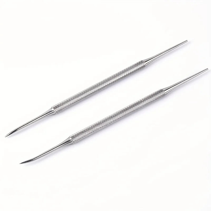 Stainless Steel Nail File & Nail Art Pen Tool | Manicure