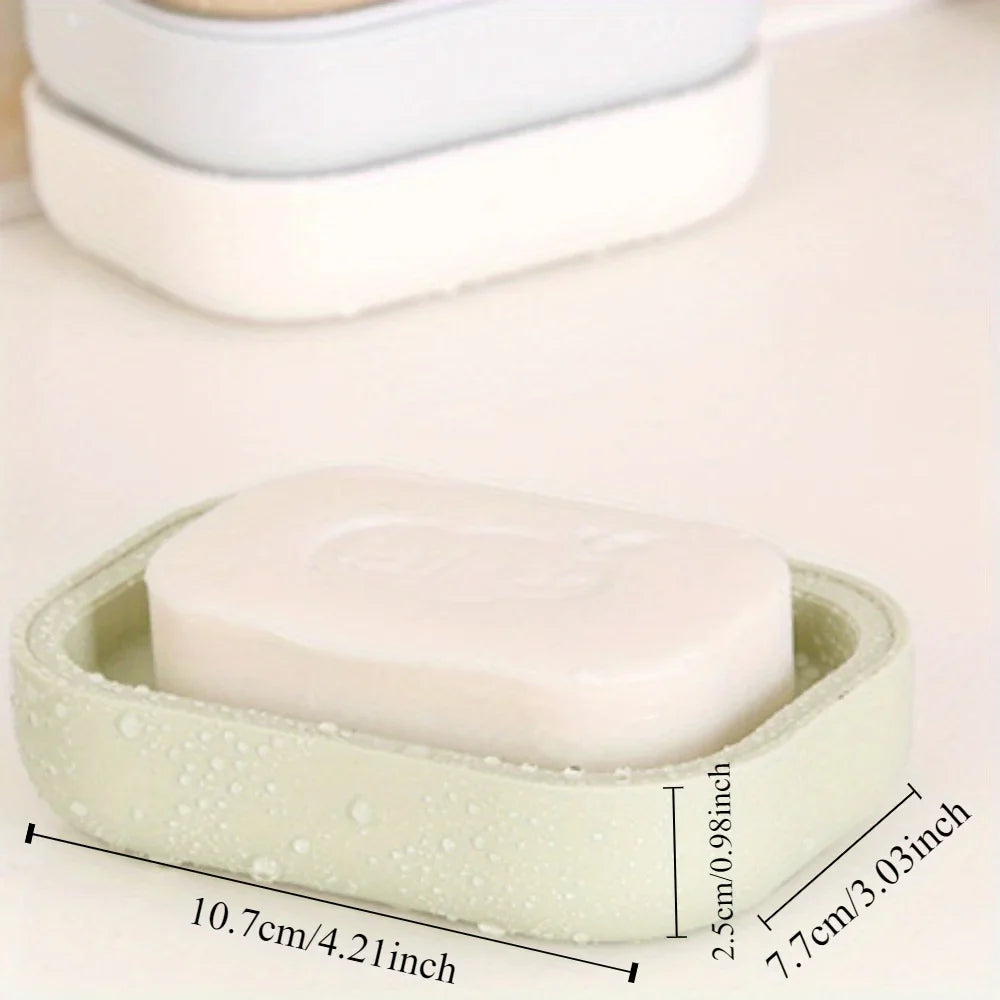 Double-Layer Soap Box – Portable Waterproof Travel Soap Case