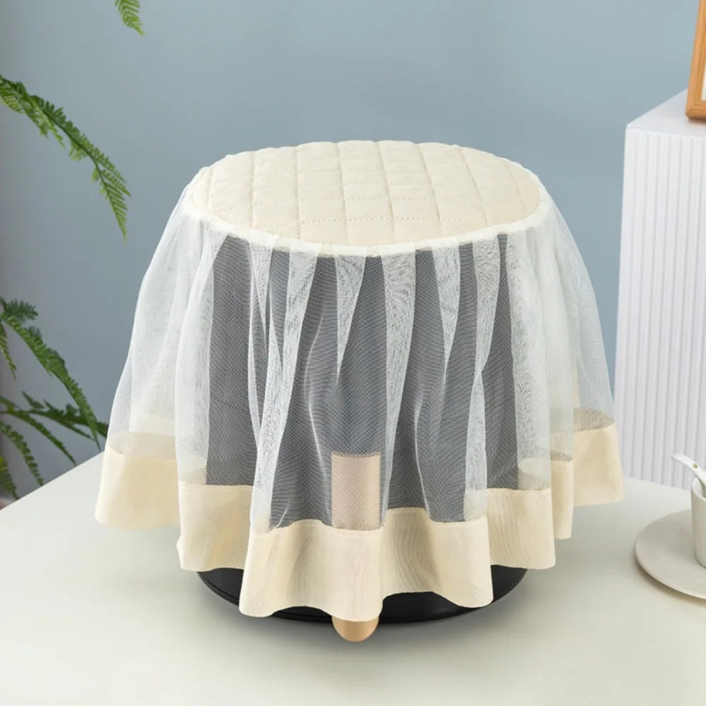 Lace Air Fryer Dust Cover | Pastoral Style Appliance Protector