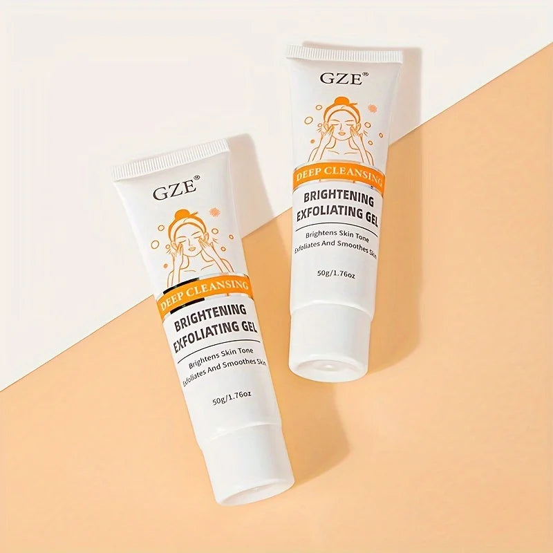 GZE Castor Oil Exfoliating Gel – Face & Body Scrub 50g