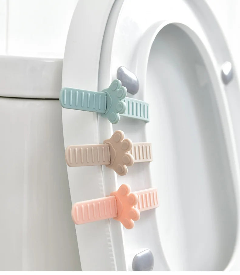 Toilet Lid Lifter Toilet Lid Lift Handle Accessories Household Toilet Seat Flip Lid Handle To Prevent Dirty Hands for Bathroom Peaceful Pleasures Health and Wellness