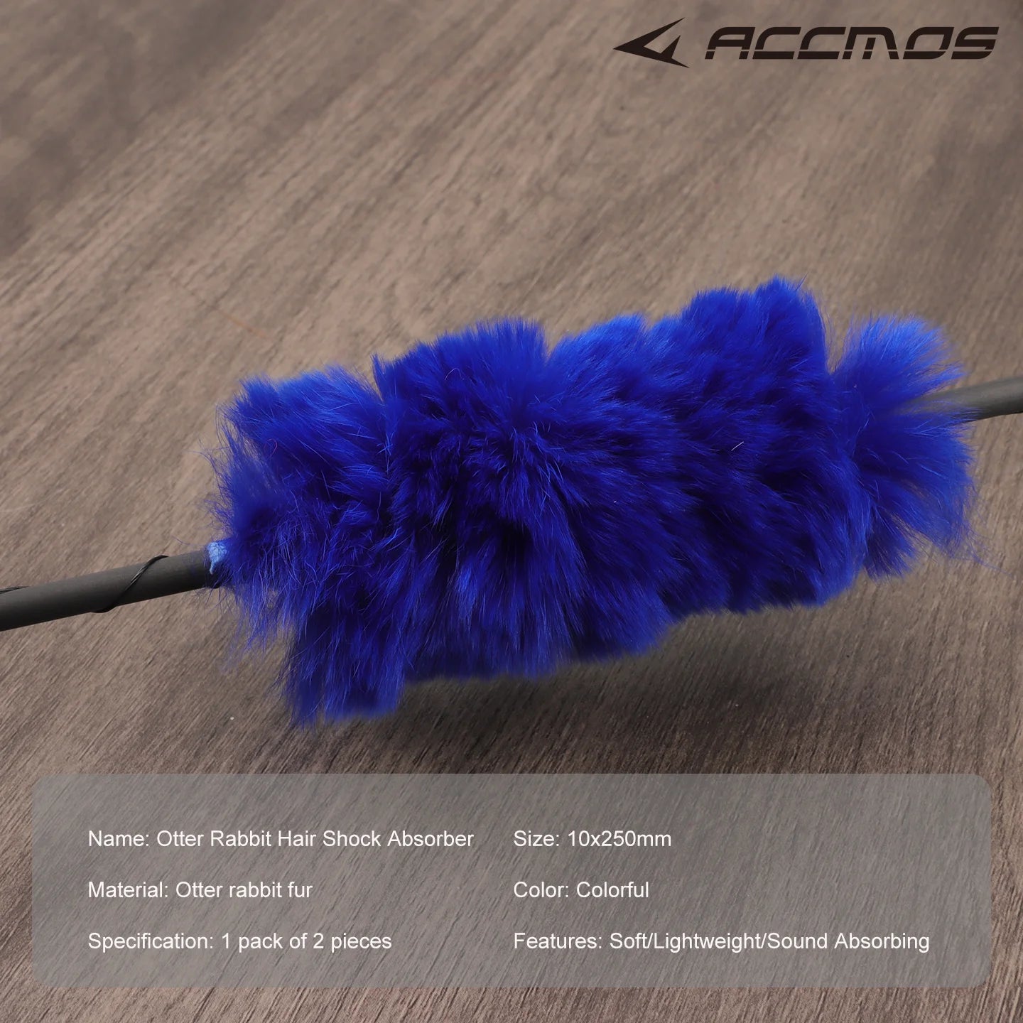 Soft Fur Hair Bow String Stabilizer Damper Archery Hunting Vibration