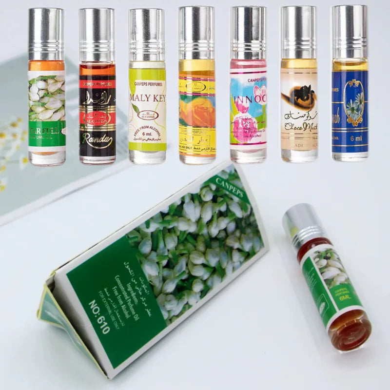 Dubai Perfume Lasting Fragrance Chocolate Essential Oil Milk Floral Fragrance Fresh Light Fragrance Daily Unisex Roller Perfume Peaceful Pleasures Health and Wellness