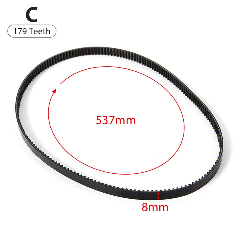 Bread Maker Drive Belt 173/179 Teeth – 4 Sizes Replacement