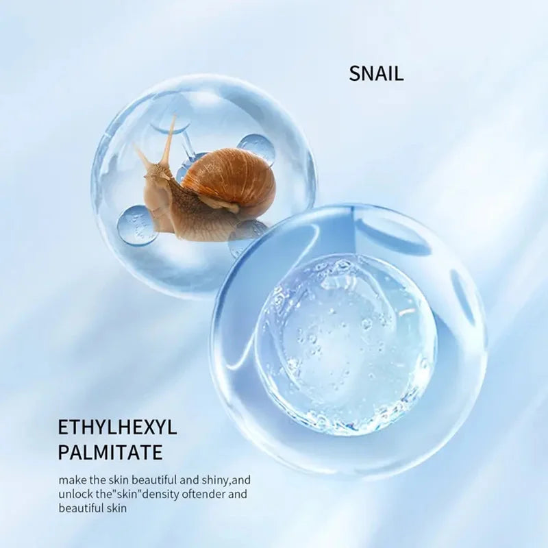 Korean Snail Essence Cream Collagen Anti Wrinkle Facial Skin Care Moisturizing Hyaluronic Acid Moisturizer Nourishing Whitening Peaceful Pleasures Health and Wellness