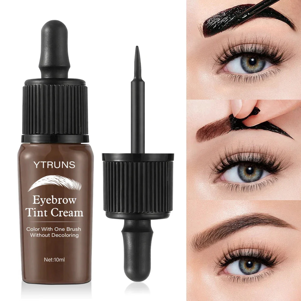 YTRUNS Peel Off Eyebrow Tint Cream – Waterproof Long Lasting