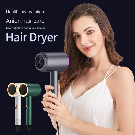 Professional Quick Hairdryer Hot Cold Wind Blow Dryer Suitable For Home Salon With Nozzles Travel Hot Cold Air Adjustmentt Peaceful Pleasures Health and Wellness