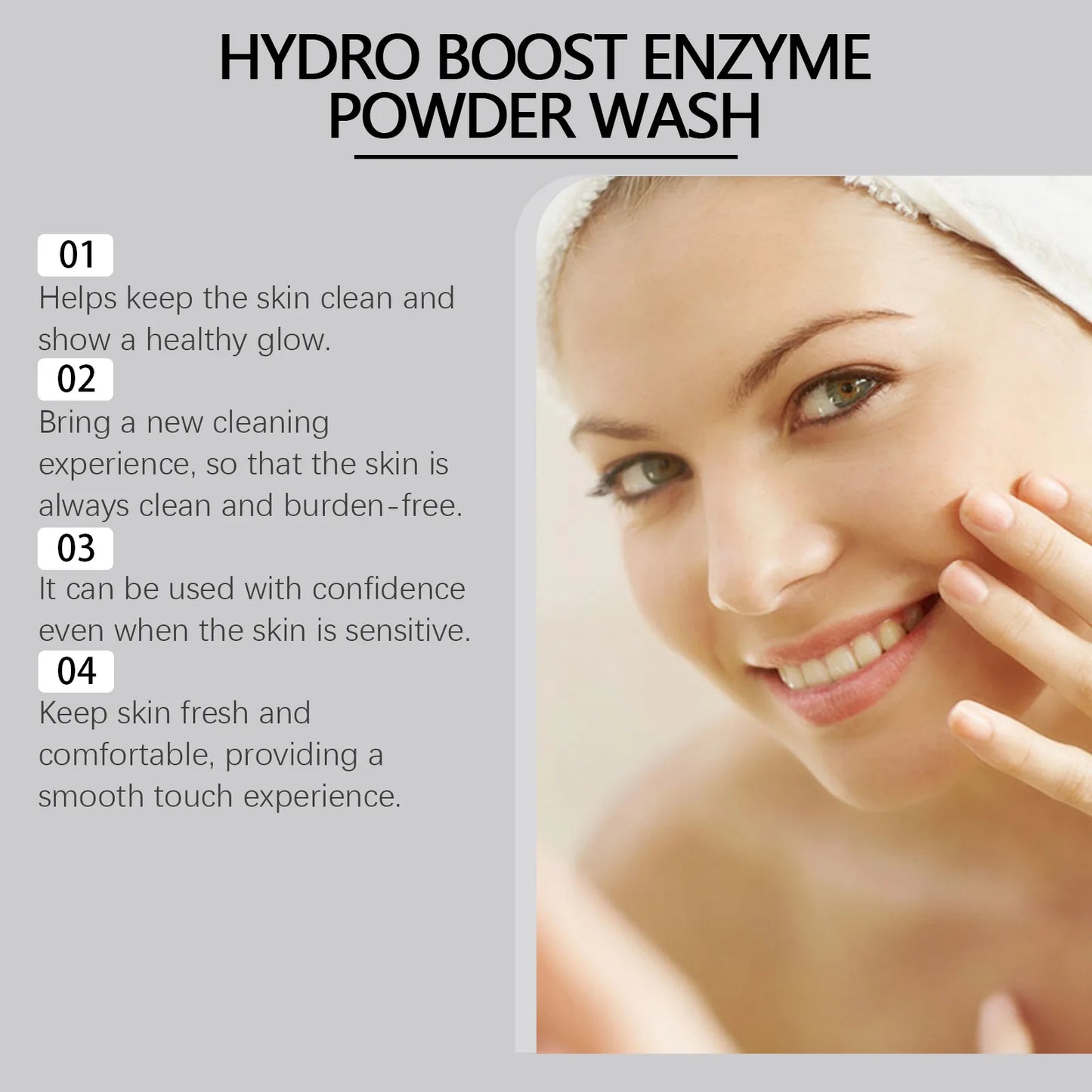 EELHOE Enzyme Face Cleansing Powder – Oil Control & Pore Care